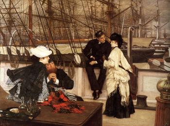 James Tissot : The Captain and the Mate